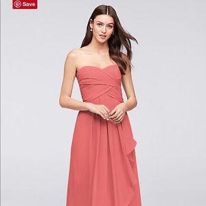 David Bridal bridesmaid dress W10840